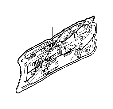 View 51487190336 Sound insulation, door right Full-Sized Product Image
