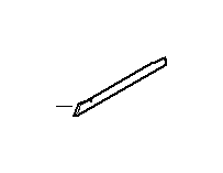 View 51337157251 Outer weatherstrip, left Full-Sized Product Image