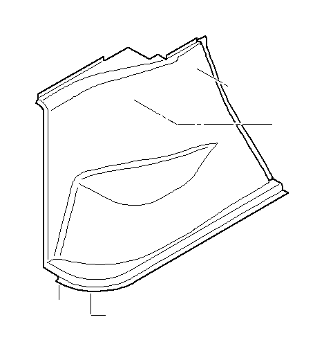 View 51473453630 Left trunk trim Full-Sized Product Image
