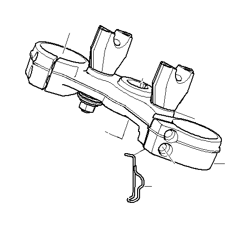 View 31428566590 Fork brace, complete, upper Full-Sized Product Image