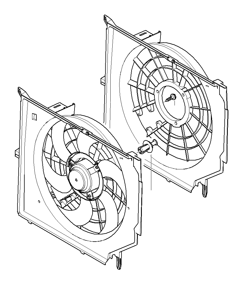 View 17427542912 Fan housing with fan Full-Sized Product Image