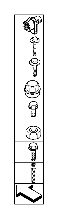 View 07147075050 Hex bolt with washer Full-Sized Product Image