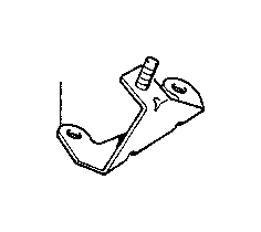 View 11611747007 FUEL PIPE BRACKET Full-Sized Product Image