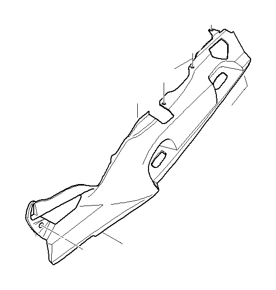 View 46637694309 Tail cowling, left Full-Sized Product Image
