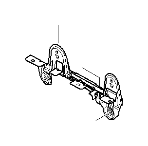 View 51477255089 Retainer, cargo floor, left Full-Sized Product Image