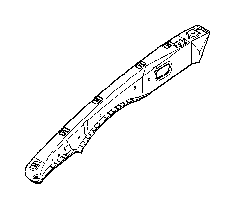 View 41118199593 Wheel housing strut, front left Full-Sized Product Image