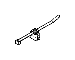 View 61136916946 Cable strap with bracket Full-Sized Product Image