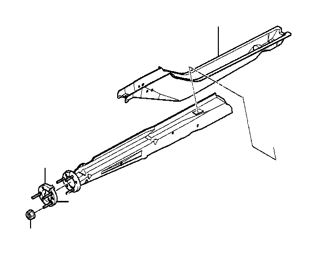View 41118125273 SUPPORT FOR SHOCK ABSORBER, EXTERIOR Full-Sized Product Image