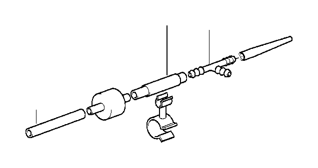 View 11731435335 Vacuum hose Full-Sized Product Image