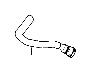 View 17127589729 Coolant hose Full-Sized Product Image