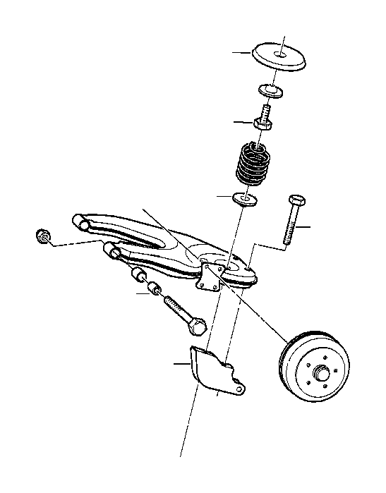 View 86199416653 Wheel brake assy, right Full-Sized Product Image