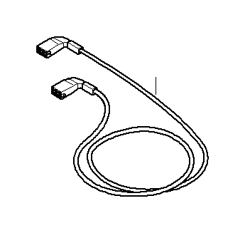 View 61129195760 Connecting line CCC / CID Full-Sized Product Image