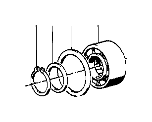 View 23121224324 Ball / roller bearings Full-Sized Product Image