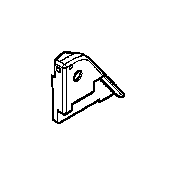 View 51718400702 Right supporting bracket cover Full-Sized Product Image