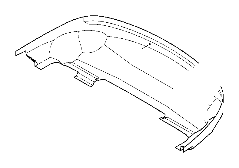 View 51718410169 Sealing windshield panel, column A Full-Sized Product Image