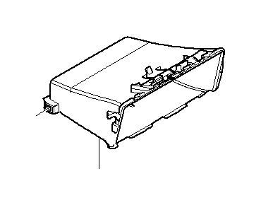 View 51166973522 Oddments tray centre console, rear Full-Sized Product Image