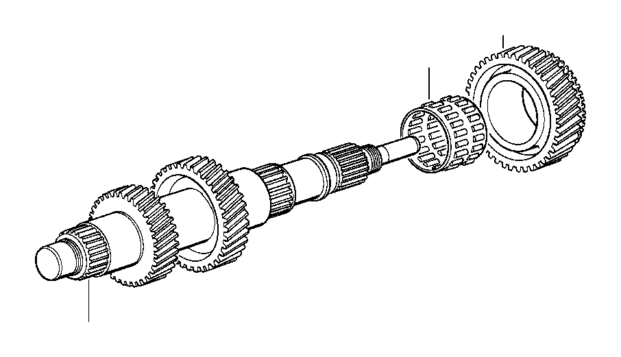 View 23227548120 Shift gear for 2nd. gear Full-Sized Product Image