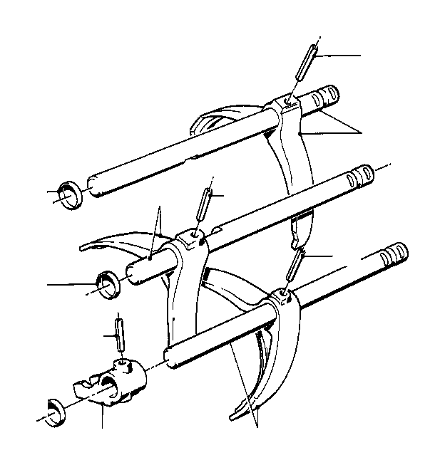 View 23311224197 SHIFTING ROD 5ST AND REVERSE GEAR Full-Sized Product Image