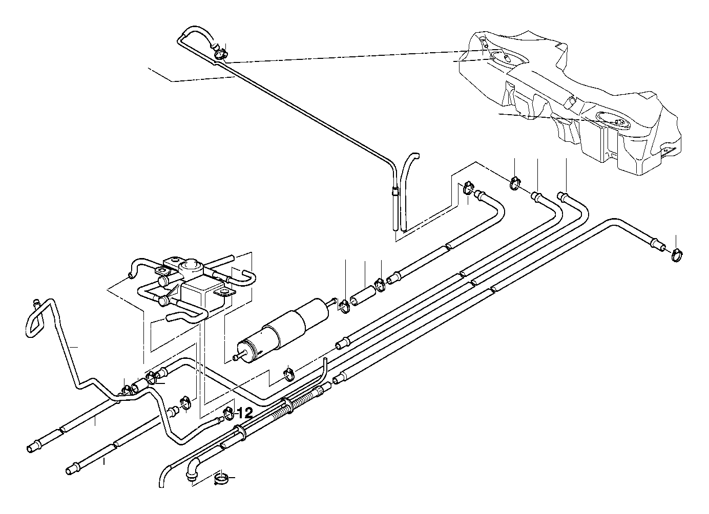 View 16111183297 Fuel pipe Full-Sized Product Image