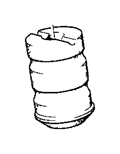 View 31332225377 Additional shock absorber, front Full-Sized Product Image