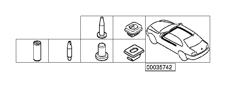 View 51416976220 Threaded bolt Full-Sized Product Image