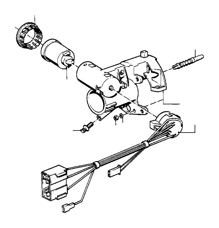 View 32321156757 Lock cylinder with key Full-Sized Product Image