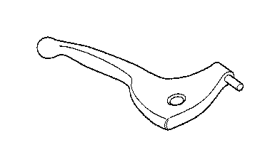View 32727719690 Brake lever, adjustable Full-Sized Product Image