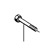 View 33321136406 Hex bolt Full-Sized Product Image