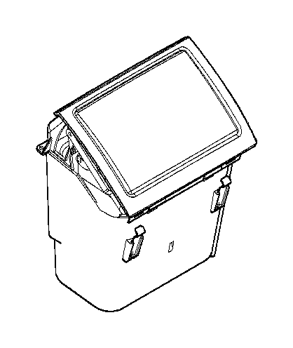 View 51168009546 Container, rear console Full-Sized Product Image