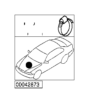 View 11631716970 Hose clamp Full-Sized Product Image