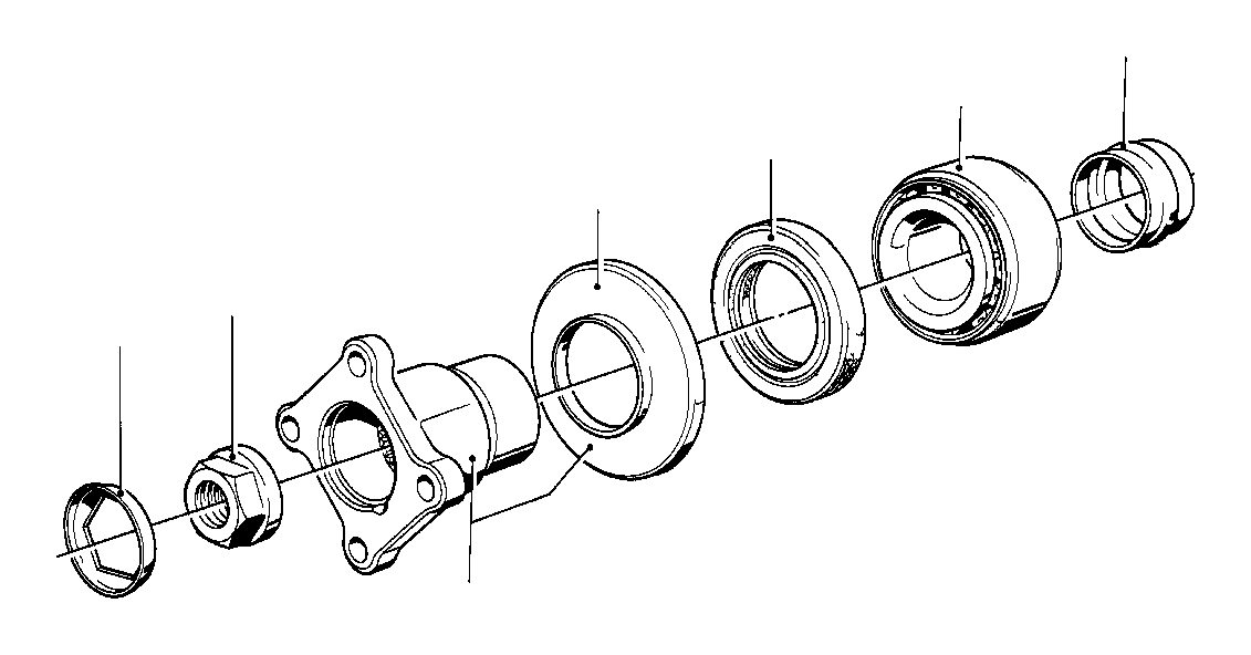 View 33121207348 Drive flange Full-Sized Product Image