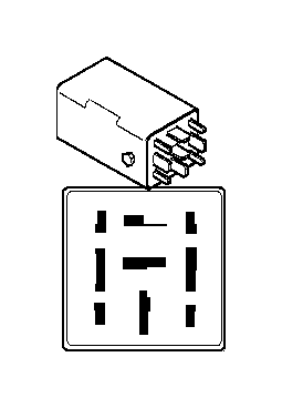View 61358363456 Relay for fan engagement delay Full-Sized Product Image