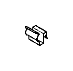 View 24101421795 Cable clamp Full-Sized Product Image