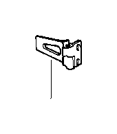 View 41511970309 LEFT LOWER FRONT DOOR HINGE Full-Sized Product Image