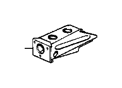 View 41111900672 Bracket right Full-Sized Product Image