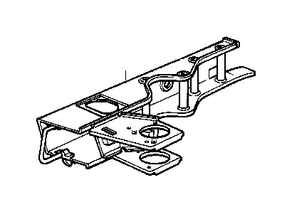 View 41118145471 FRONT LEFT ENGINE SUPPORT Full-Sized Product Image
