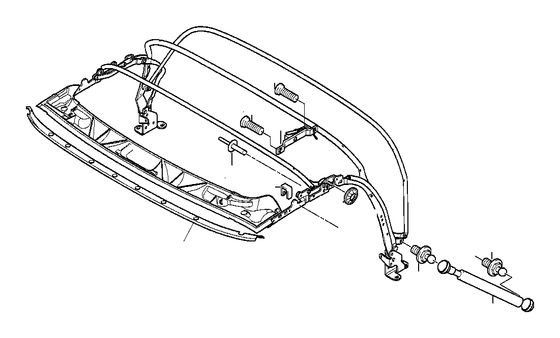 View 54348407250 Microswitch convertible top Full-Sized Product Image