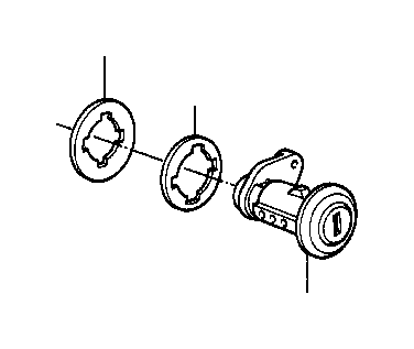View 51211900871 CATCH WITH KEY LEFT Full-Sized Product Image