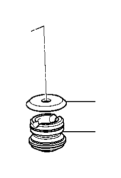 View 31331096099 Additional shock absorber, front Full-Sized Product Image