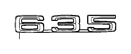 View 51141920779 EMBLEM ADHERED REAR Full-Sized Product Image