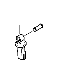 View 35301164381 Bracket, compression spring Full-Sized Product Image