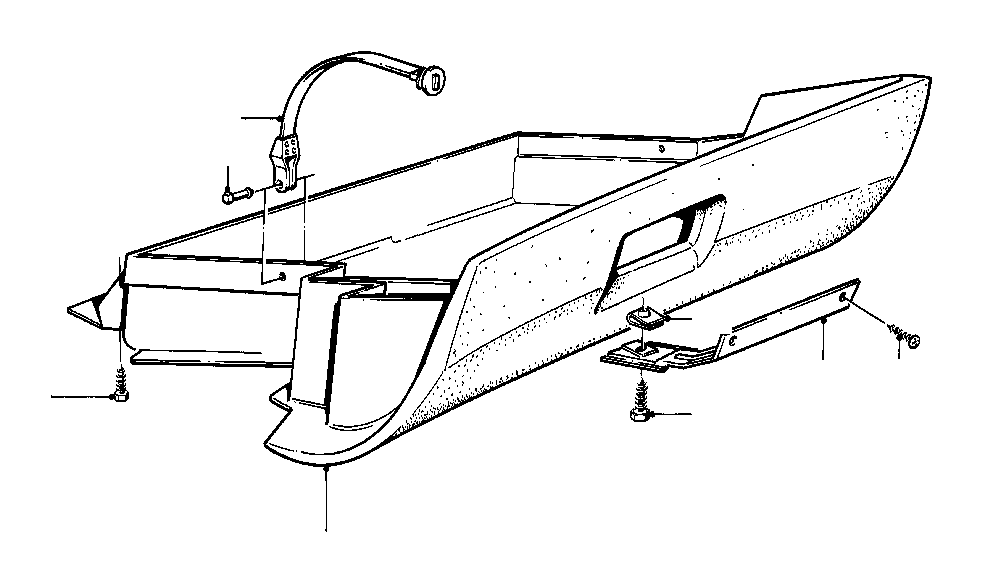 View 51161884243 GLOVE BOX Full-Sized Product Image