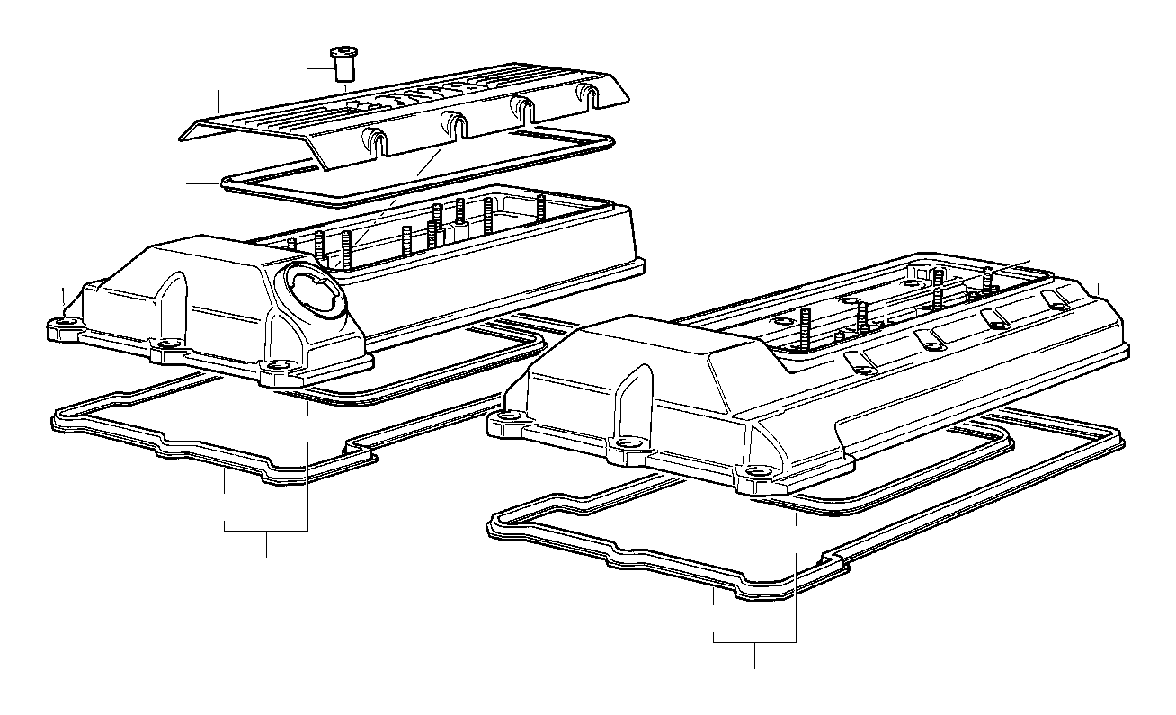 View 11121742131 ROCKER BOX COVER LEFT Full-Sized Product Image