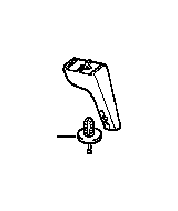 View 51111977107 Left support for fog lamps Full-Sized Product Image