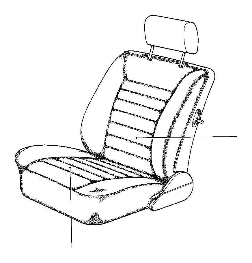 View 52101910219 Cover backrest cloth Full-Sized Product Image