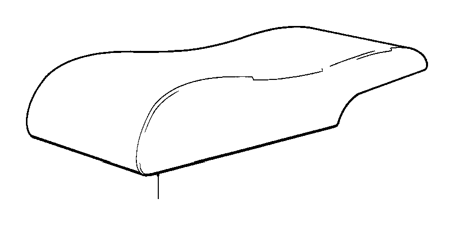 View 52201910437 Armrest upper cloth Full-Sized Product Image