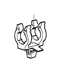 View 61136784633 Cable holder Full-Sized Product Image