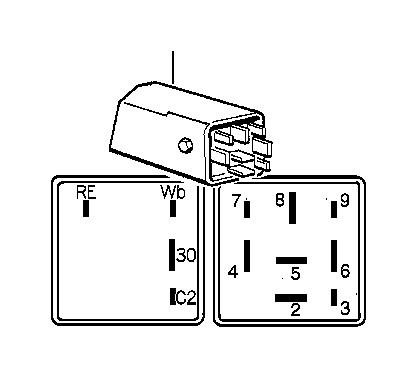 View 61361388545 Hazard warning relay Full-Sized Product Image