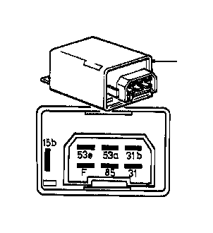 View 61311357904 Wiper-wash-interval control unit Full-Sized Product Image