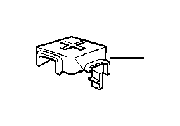 View 61217564274 Battery hold down Full-Sized Product Image